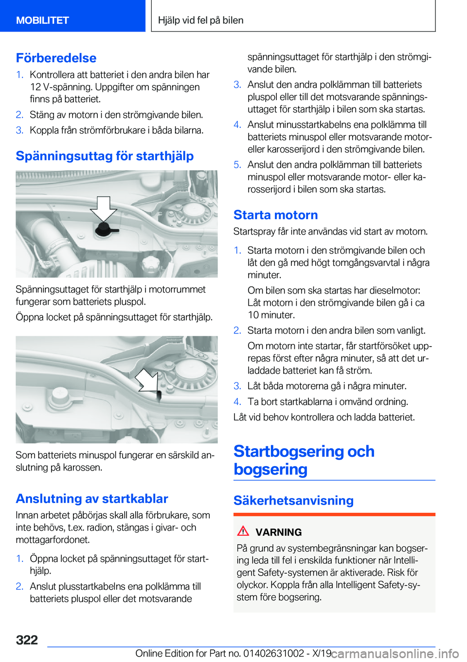 BMW 2 SERIES GRAN COUPE 2020  InstruktionsbÖcker (in Swedish) �F�