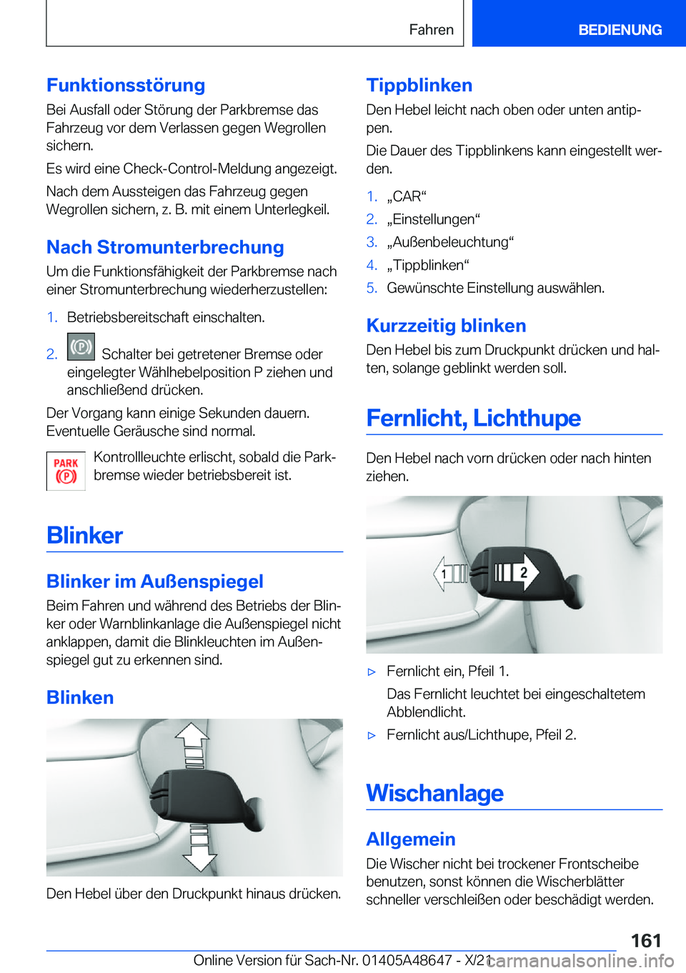 BMW 3 SERIES 2022  Betriebsanleitungen (in German) �F�u�n�k�t�i�o�n�s�s�t�