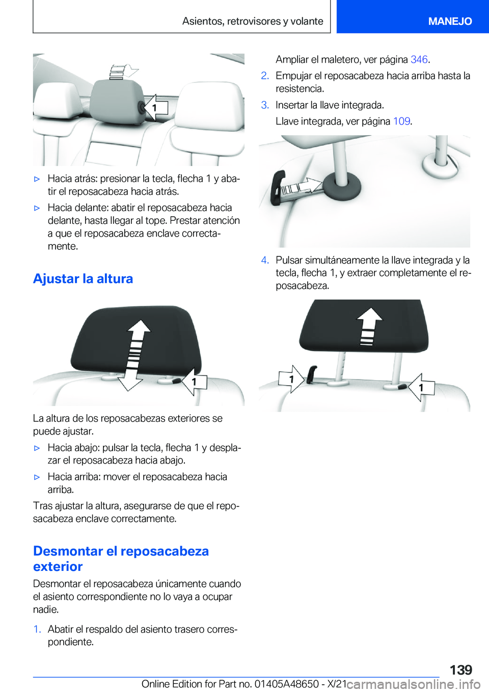 BMW 3 SERIES 2022  Manuales de Empleo (in Spanish) x�H�a�c�i�a��a�t�r�