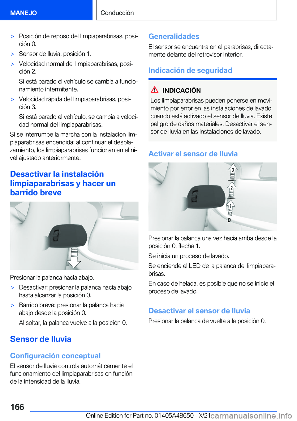 BMW 3 SERIES 2022  Manuales de Empleo (in Spanish) x�P�o�s�i�c�i�