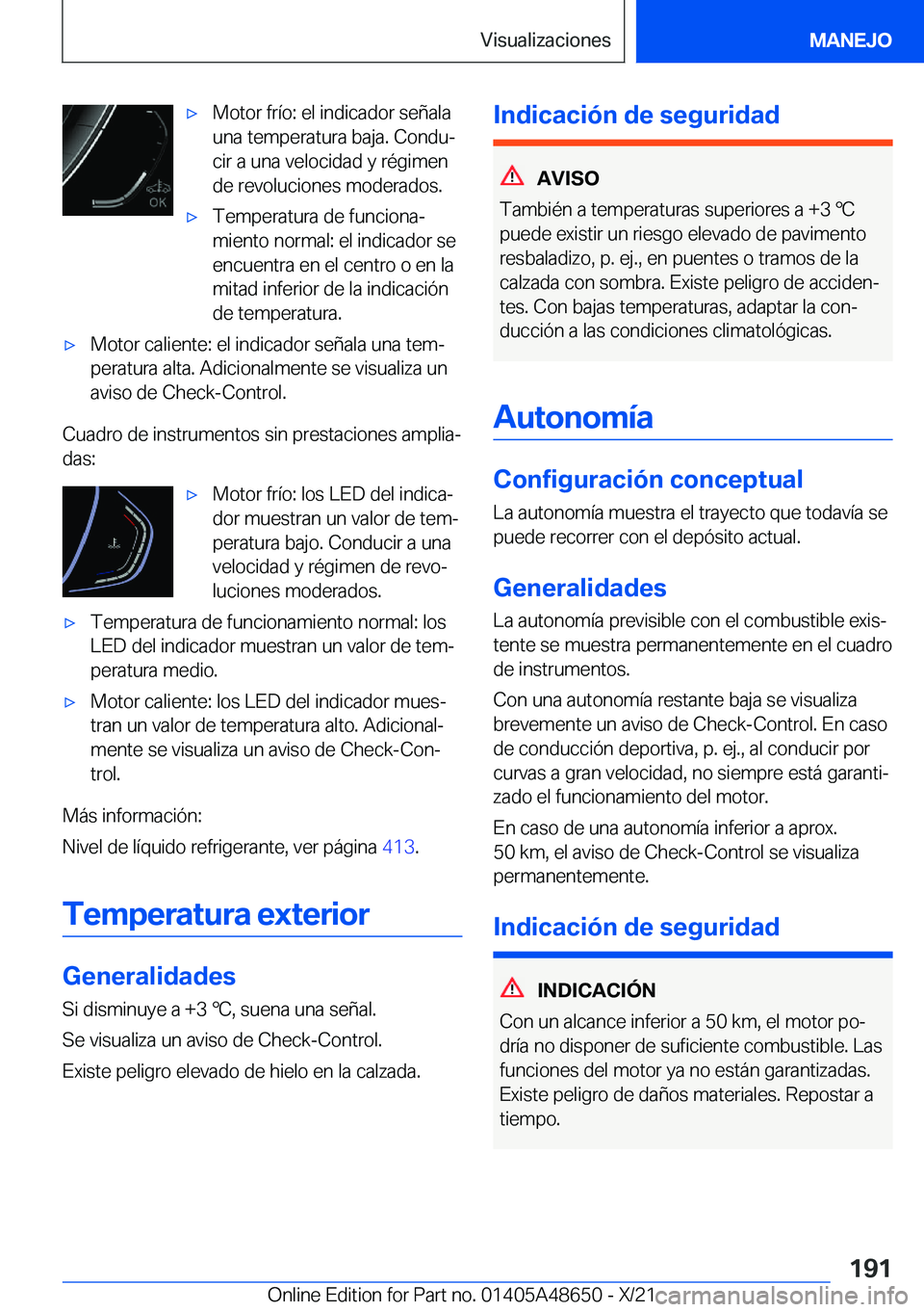 BMW 3 SERIES 2022  Manuales de Empleo (in Spanish) x�M�o�t�o�r��f�r�
