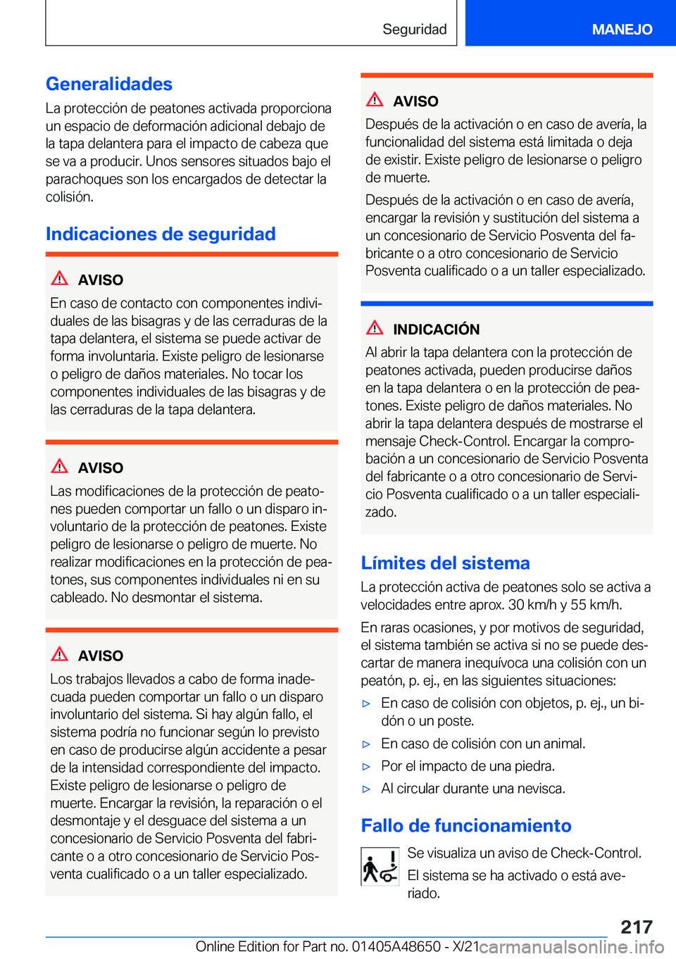 BMW 3 SERIES 2022  Manuales de Empleo (in Spanish) �G�e�n�e�r�a�l�i�d�a�d�e�s
�L�a��p�r�o�t�e�c�c�i�