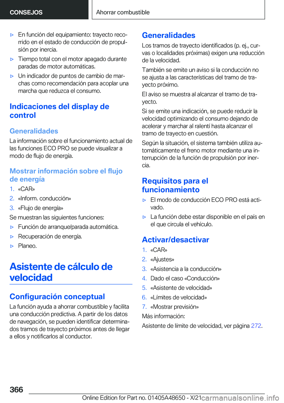 BMW 3 SERIES 2022  Manuales de Empleo (in Spanish) x�E�n��f�u�n�c�i�