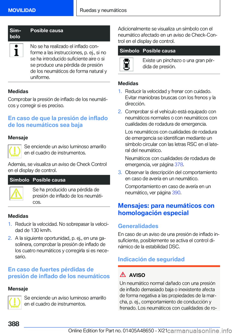 BMW 3 SERIES 2022  Manuales de Empleo (in Spanish) �S�