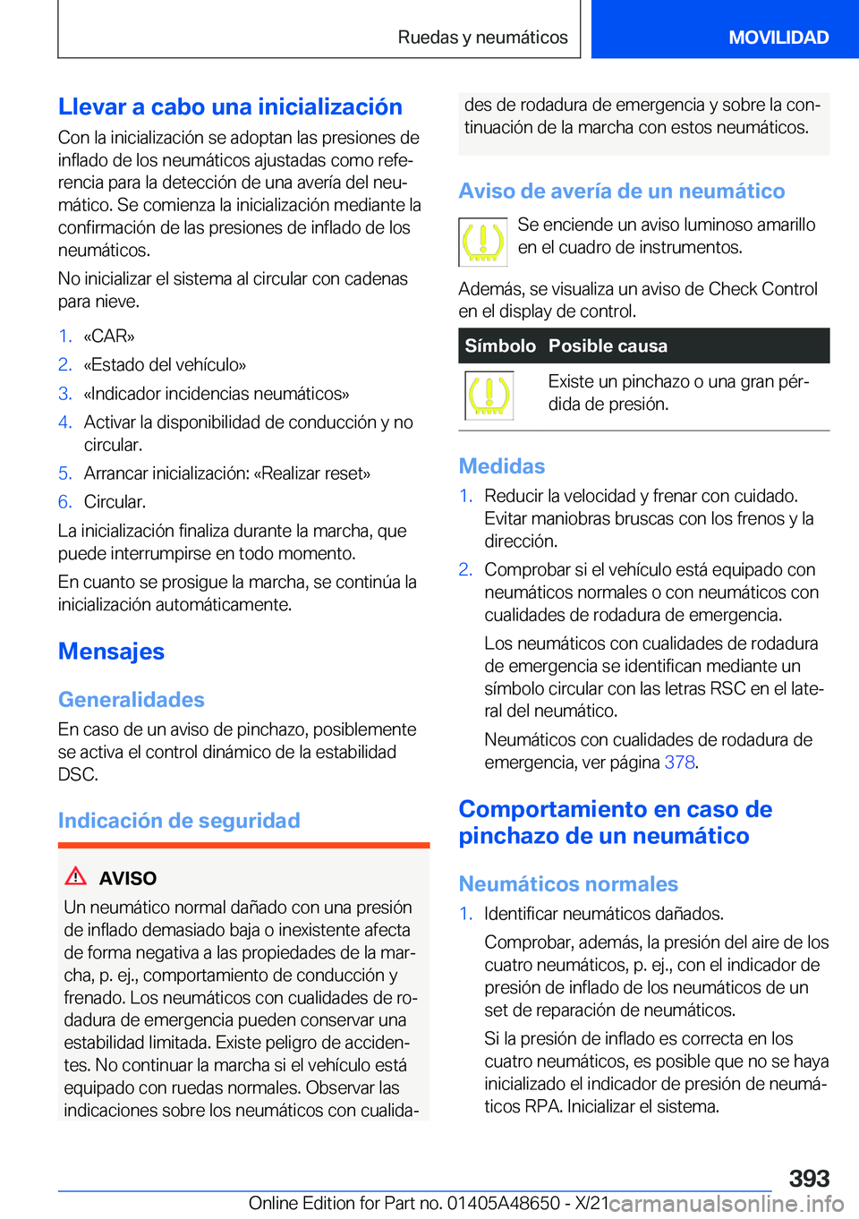 BMW 3 SERIES 2022  Manuales de Empleo (in Spanish) �L�l�e�v�a�r��a��c�a�b�o��u�n�a��i�n�i�c�i�a�l�i�z�a�c�i�