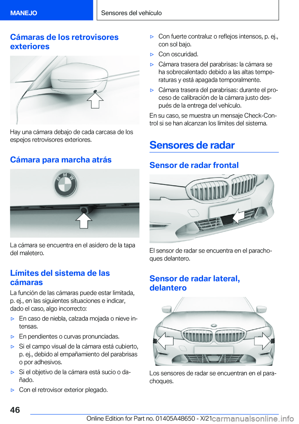 BMW 3 SERIES 2022  Manuales de Empleo (in Spanish) �C�