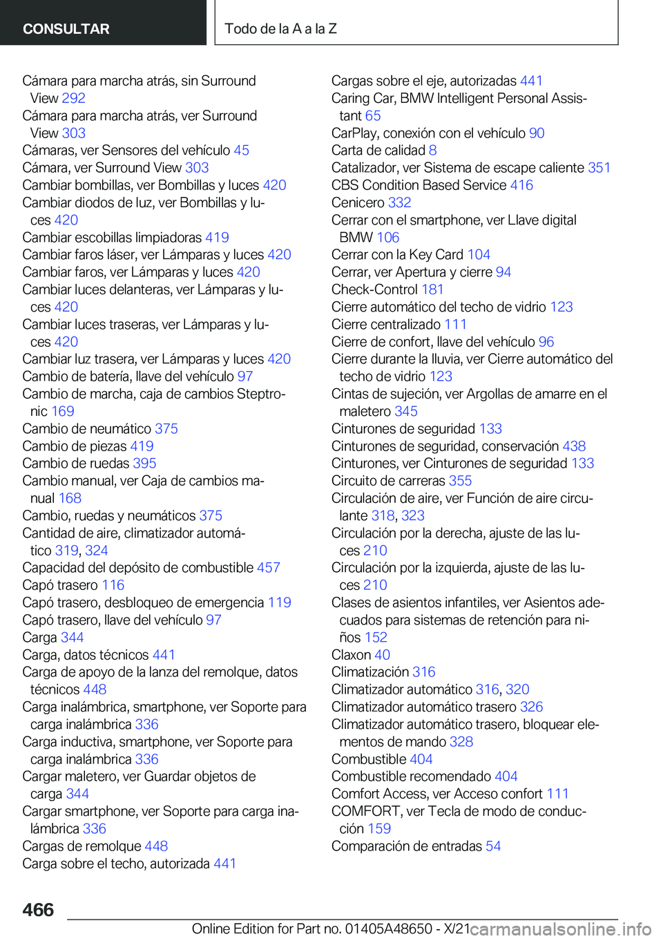 BMW 3 SERIES 2022  Manuales de Empleo (in Spanish) �C�