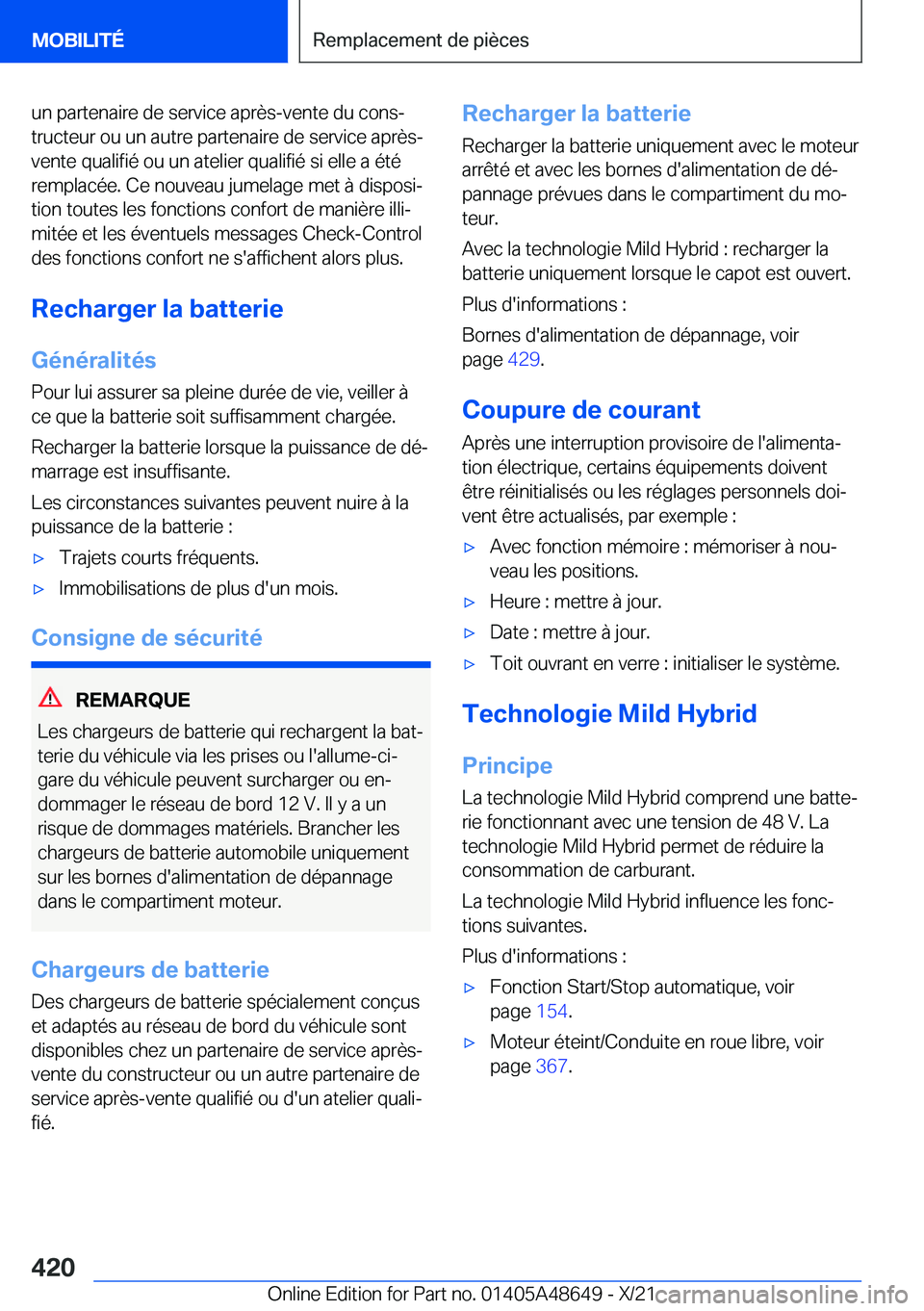 BMW 3 SERIES 2022  Notices Demploi (in French) �u�n��p�a�r�t�e�n�a�i�r�e��d�e��s�e�r�v�i�c�e��a�p�r�è�s�-�v�e�n�t�e��d�u��c�o�n�sj�t�r�u�c�t�e�u�r��o�u��u�n��a�u�t�r�e��p�a�r�t�e�n�a�i�r�e��d�e��s�e�r�v�i�c�e��a�p�r�è�s�-�v�e�n�t�e