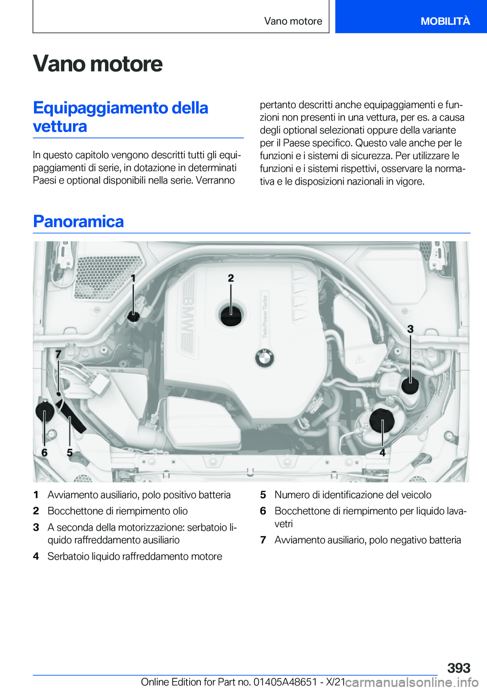 BMW 3 SERIES 2022  Libretti Di Uso E manutenzione (in Italian) �V�a�n�o��m�o�t�o�r�e�E�q�u�i�p�a�g�g�i�a�m�e�n�t�o��d�e�l�l�a�v�e�t�t�u�r�a
�I�n��q�u�e�s�t�o��c�a�p�i�t�o�l�o��v�e�n�g�o�n�o��d�e�s�c�r�i�t�t�i��t�u�t�t�i��g�l�i��e�q�u�iª
�p�a�g�g�i�a�m�