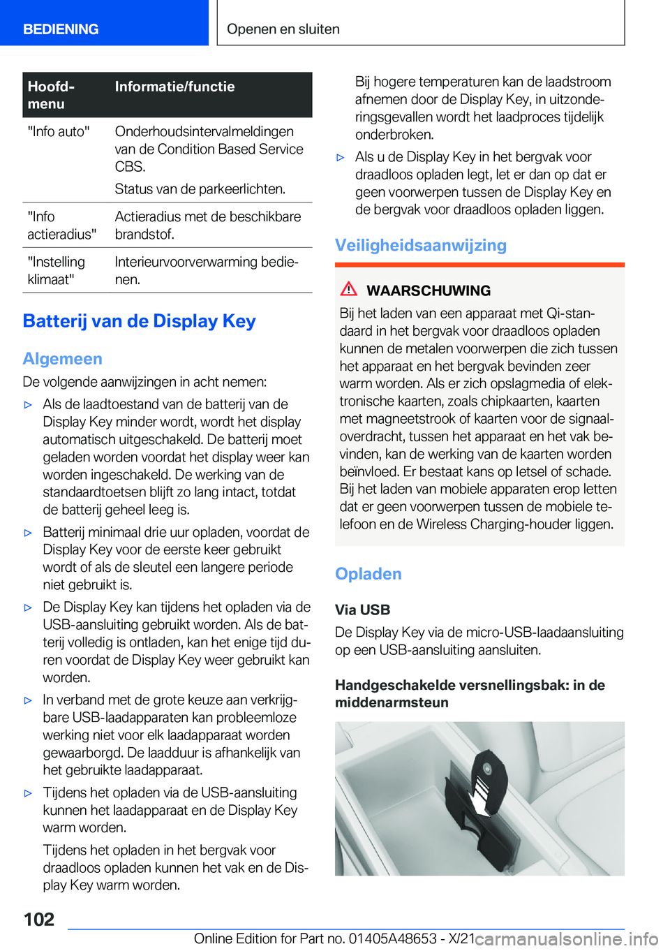 BMW 3 SERIES 2022  Instructieboekjes (in Dutch) �H�o�o�f�dj
�m�e�n�u�I�n�f�o�r�m�a�t�i�e�/�f�u�n�c�t�i�e��I�n�f�o��a�u�t�o��O�n�d�e�r�h�o�u�d�s�i�n�t�e�r�v�a�l�m�e�l�d�i�n�g�e�n
�v�a�n��d�e��C�o�n�d�i�t�i�o�n��B�a�s�e�d��S�e�r�v�i�c�e
�C�B�