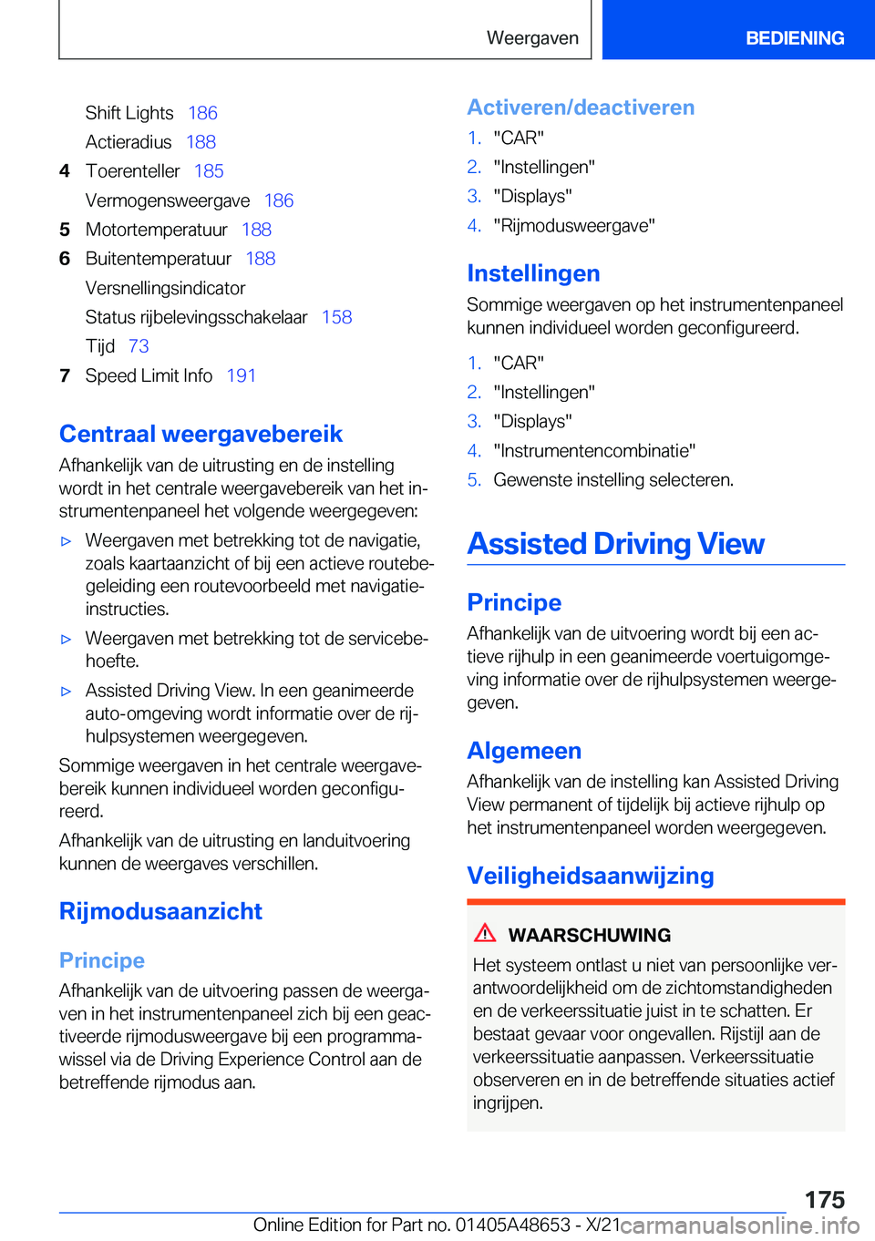 BMW 3 SERIES 2022  Instructieboekjes (in Dutch) �S�h�i�f�t��L�i�g�h�t�s\_�1�8�6
�A�c�t�i�e�r�a�d�i�u�s\_ �1�8�8�4�T�o�e�r�e�n�t�e�l�l�e�r\_ �1�8�5
�V�e�r�m�o�g�e�n�s�w�e�e�r�g�a�v�e\_ �1�8�6�5�M�o�t�o�r�t�e�m�p�e�r�a�t�u�u�r\_�1�8�8�6�B�