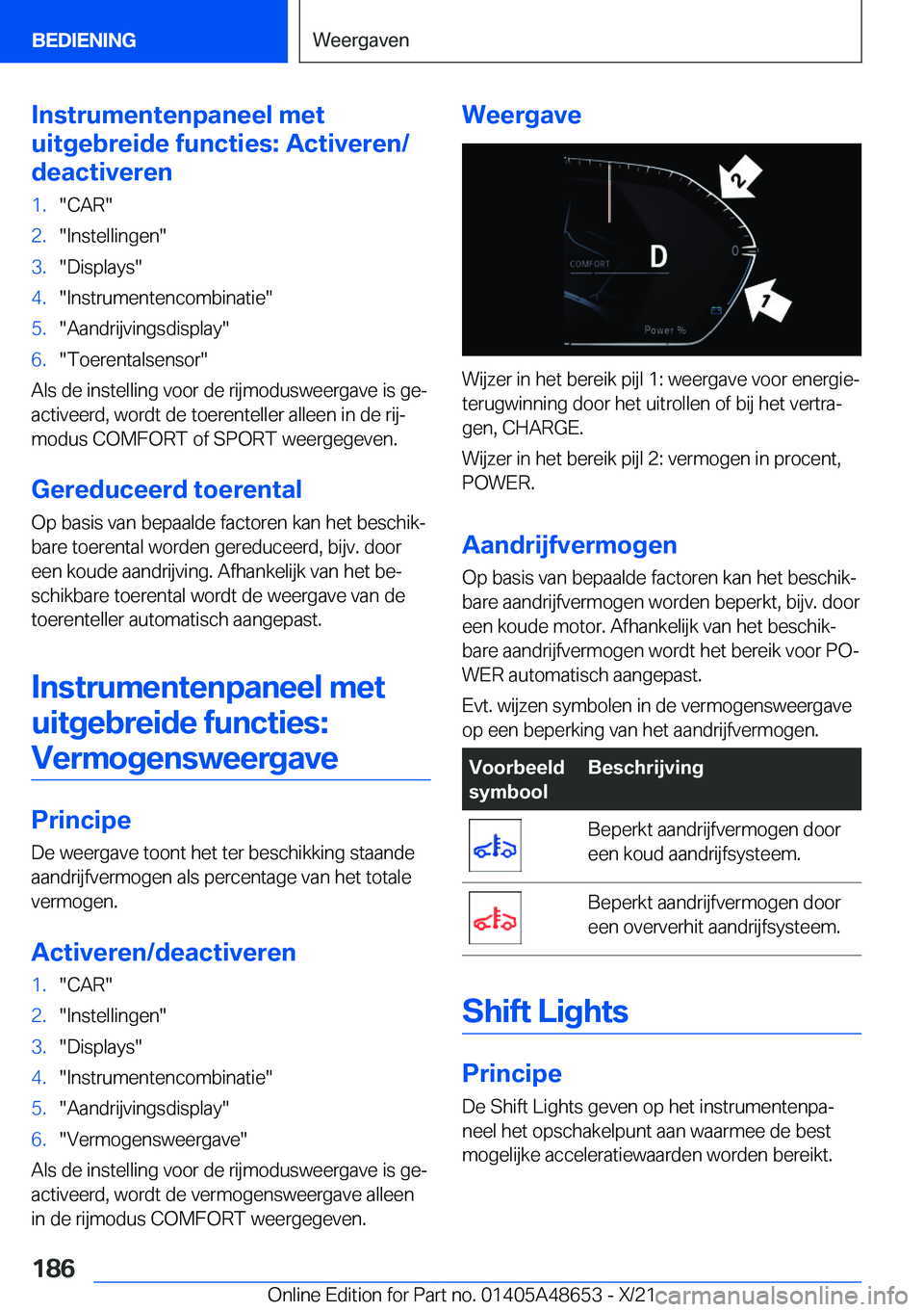 BMW 3 SERIES 2022  Instructieboekjes (in Dutch) �I�n�s�t�r�u�m�e�n�t�e�n�p�a�n�e�e�l��m�e�t
�u�i�t�g�e�b�r�e�i�d�e��f�u�n�c�t�i�e�s�:��A�c�t�i�v�e�r�e�n�/
�d�e�a�c�t�i�v�e�r�e�n�1�.��C�A�R��2�.��I�n�s�t�e�l�l�i�n�g�e�n��3�.��D�i�s�p�l�a�y�s