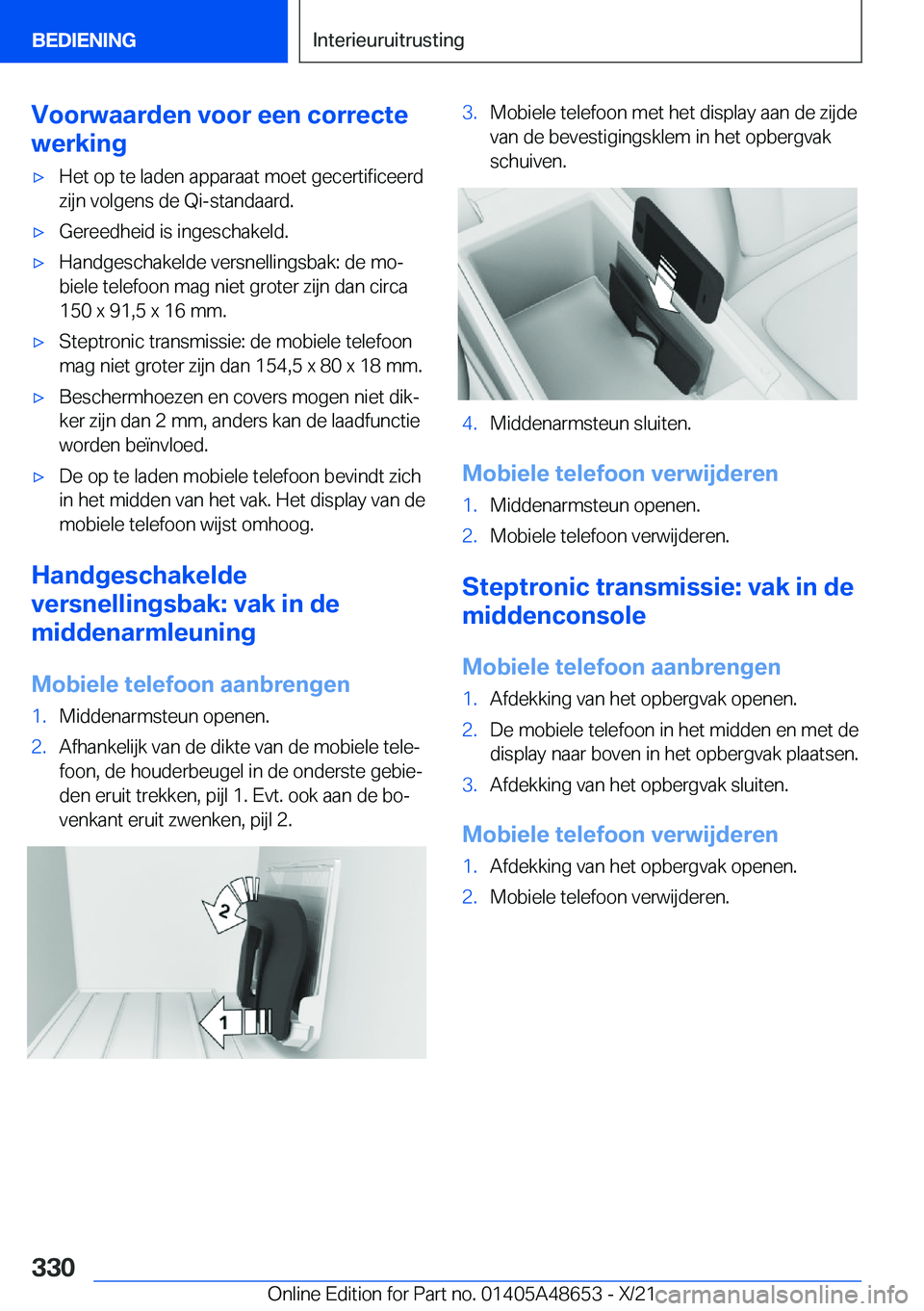 BMW 3 SERIES 2022  Instructieboekjes (in Dutch) �V�o�o�r�w�a�a�r�d�e�n��v�o�o�r��e�e�n��c�o�r�r�e�c�t�e
�w�e�r�k�i�n�g'x�H�e�t��o�p��t�e��l�a�d�e�n��a�p�p�a�r�a�a�t��m�o�e�t��g�e�c�e�r�t�i�f�i�c�e�e�r�d
�z�i�j�n��v�o�l�g�e�n�s��d�e�