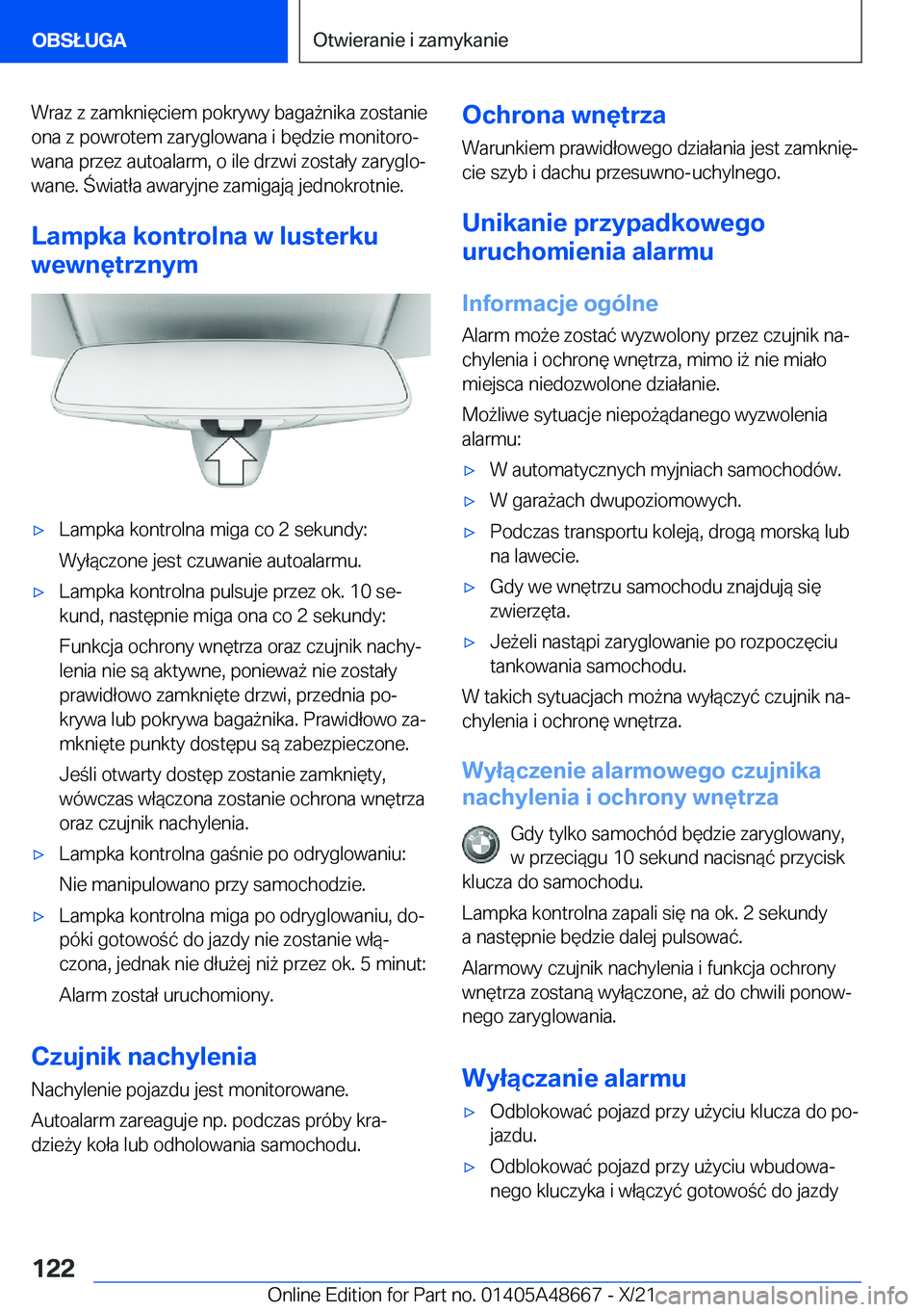 BMW 3 SERIES 2022  Instrukcja obsługi (in Polish) �W�r�a�z��z��z�a�m�k�n�i�