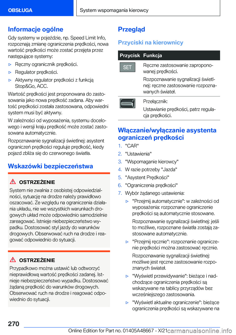 BMW 3 SERIES 2022  Instrukcja obsługi (in Polish) �I�n�f�o�r�m�a�c�j�e��o�g�