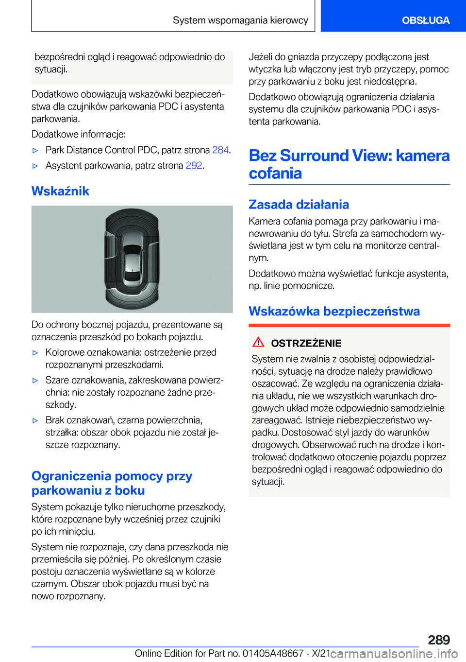 BMW 3 SERIES 2022  Instrukcja obsługi (in Polish) �b�e�z�p�o�r�e�d�n�i��o�g�l�