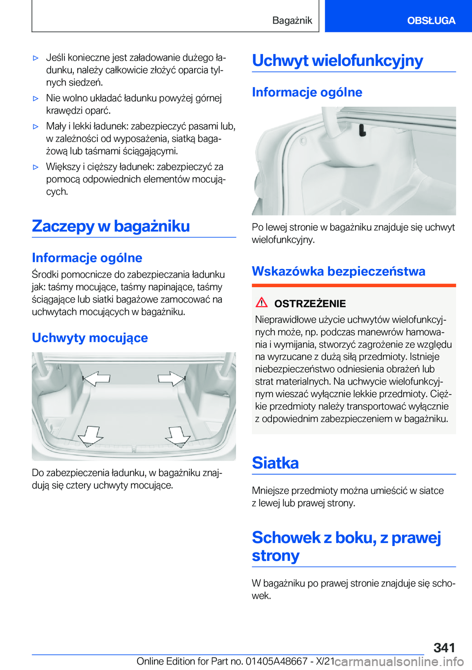 BMW 3 SERIES 2022  Instrukcja obsługi (in Polish) 'x�J�e�l�i��k�o�n�i�e�c�z�n�e��j�e�s�t��z�a�ł�a�d�o�w�a�n�i�e��d�u9�e�g�o��ł�aj�d�u�n�k�u�,��n�a�l�e9�y��c�a�ł�k�o�w�i�c�i�e��z�ł�o9�y�