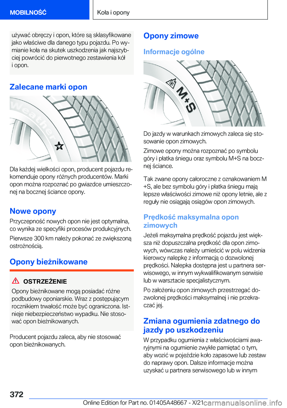 BMW 3 SERIES 2022  Instrukcja obsługi (in Polish) �u9�y�w�a�