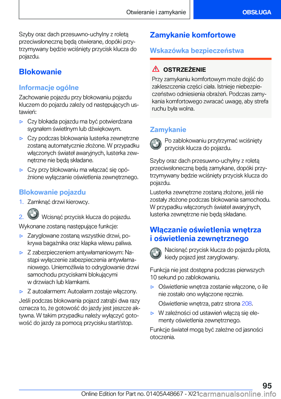 BMW 3 SERIES 2022  Instrukcja obsługi (in Polish) �S�z�y�b�y��o�r�a�z��d�a�c�h��p�r�z�e�s�u�w�n�o�-�u�c�h�y�l�n�y��z��r�o�l�e�t�