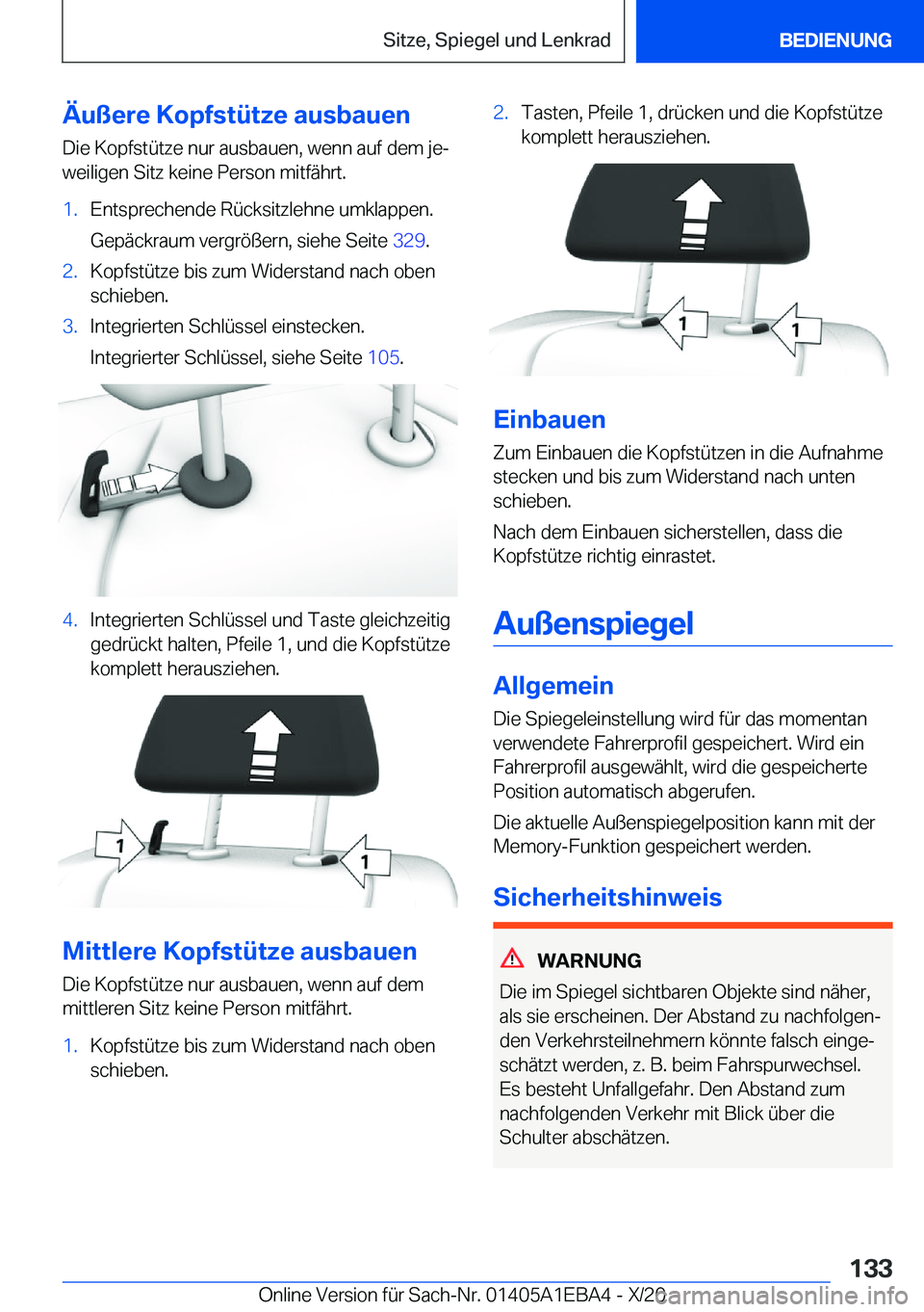 BMW 3 SERIES 2021  Betriebsanleitungen (in German) �