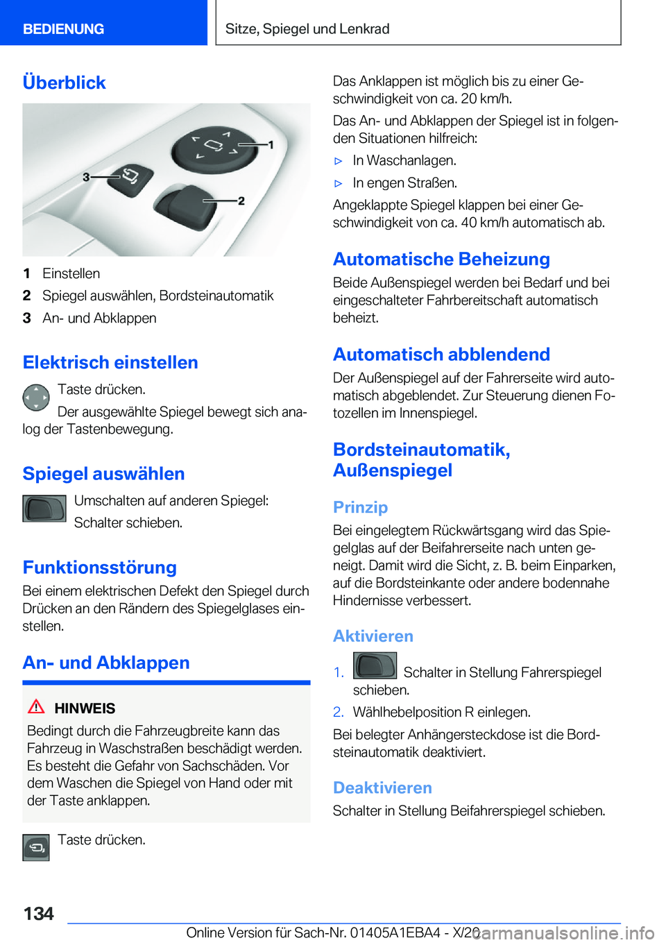 BMW 3 SERIES 2021  Betriebsanleitungen (in German) �