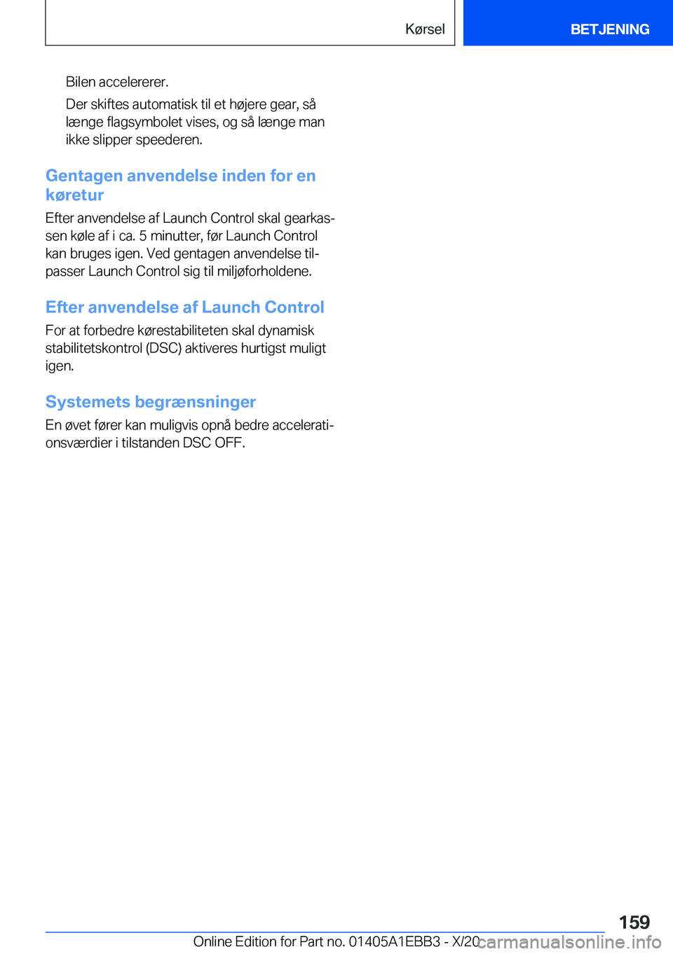 BMW 3 SERIES 2021  InstruktionsbØger (in Danish) �B�i�l�e�n��a�c�c�e�l�e�r�e�r�e�r�.
�D�e�r��s�k�i�f�t�e�s��a�u�t�o�m�a�t�i�s�k��t�i�l��e�t��h�