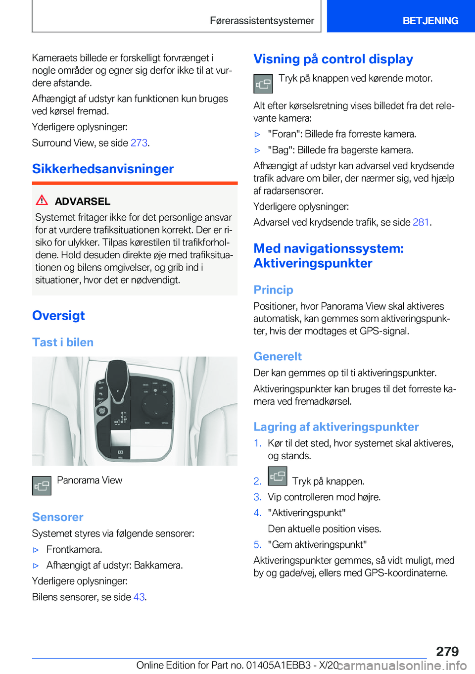 BMW 3 SERIES 2021  InstruktionsbØger (in Danish) �K�a�m�e�r�a�e�t�s��b�i�l�l�e�d�e��e�r��f�o�r�s�k�e�l�l�i�g�t��f�o�r�v�r�æ�n�g�e�t��i
�n�o�g�l�e��o�m�r�å�d�e�r��o�g��e�g�n�e�r��s�i�g��d�e�r�f�o�r��i�k�k�e��t�i�l��a�t��v�u�rj
�d�e�r