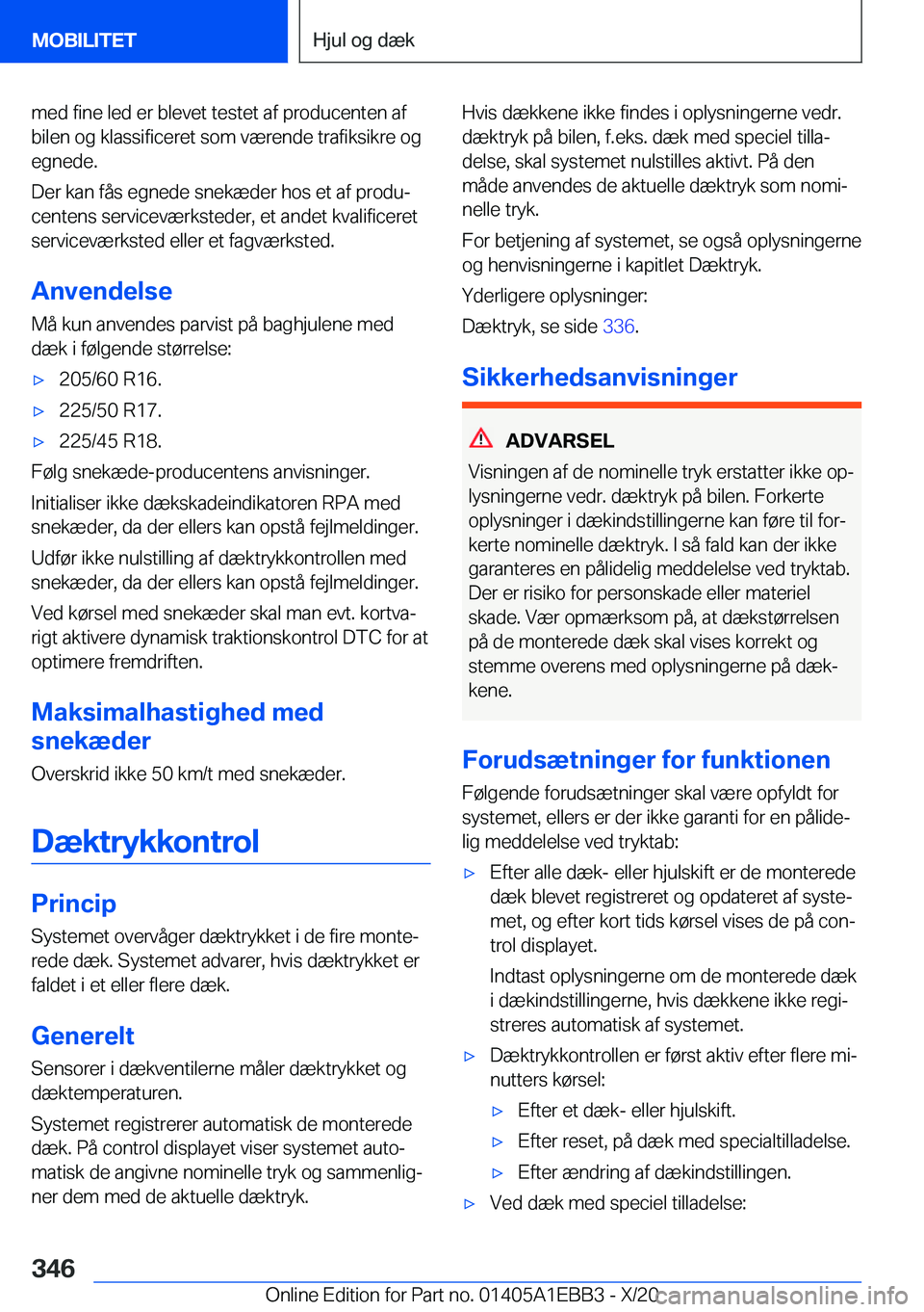 BMW 3 SERIES 2021  InstruktionsbØger (in Danish) �m�e�d��f�i�n�e��l�e�d��e�r��b�l�e�v�e�t��t�e�s�t�e�t��a�f��p�r�o�d�u�c�e�n�t�e�n��a�f
�b�i�l�e�n��o�g��k�l�a�s�s�i�f�i�c�e�r�e�t��s�o�m��v�æ�r�e�n�d�e��t�r�a�f�i�k�s�i�k�r�e��o�g �e�g�