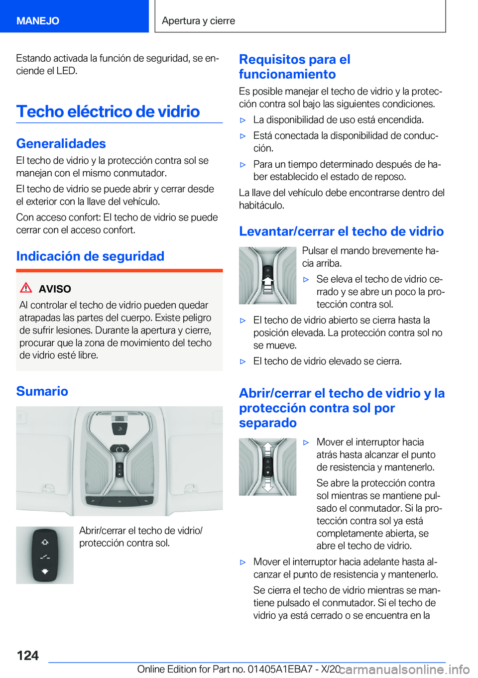 BMW 3 SERIES 2021  Manuales de Empleo (in Spanish) �E�s�t�a�n�d�o��a�c�t�i�v�a�d�a��l�a��f�u�n�c�i�
