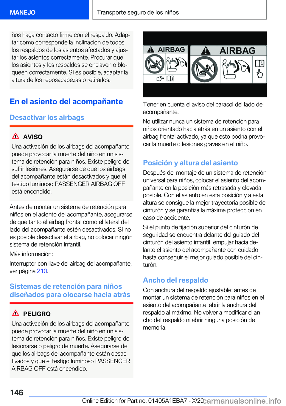 BMW 3 SERIES 2021  Manuales de Empleo (in Spanish) �