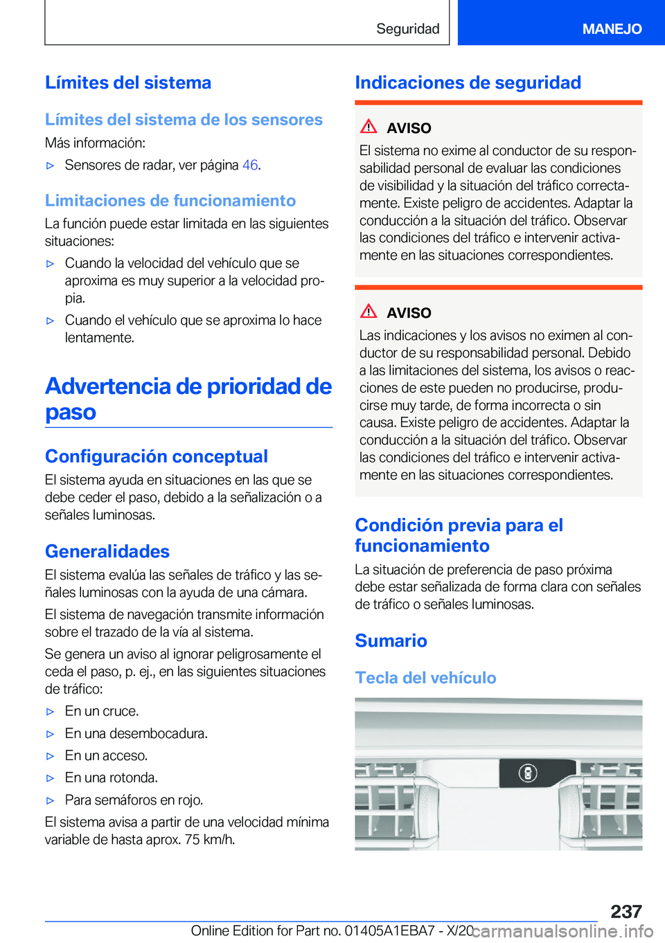 BMW 3 SERIES 2021  Manuales de Empleo (in Spanish) �L�