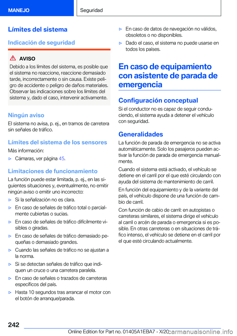 BMW 3 SERIES 2021  Manuales de Empleo (in Spanish) �L�