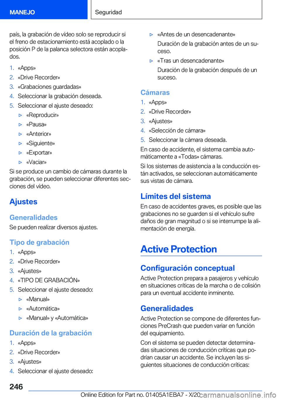 BMW 3 SERIES 2021  Manuales de Empleo (in Spanish) �p�a�