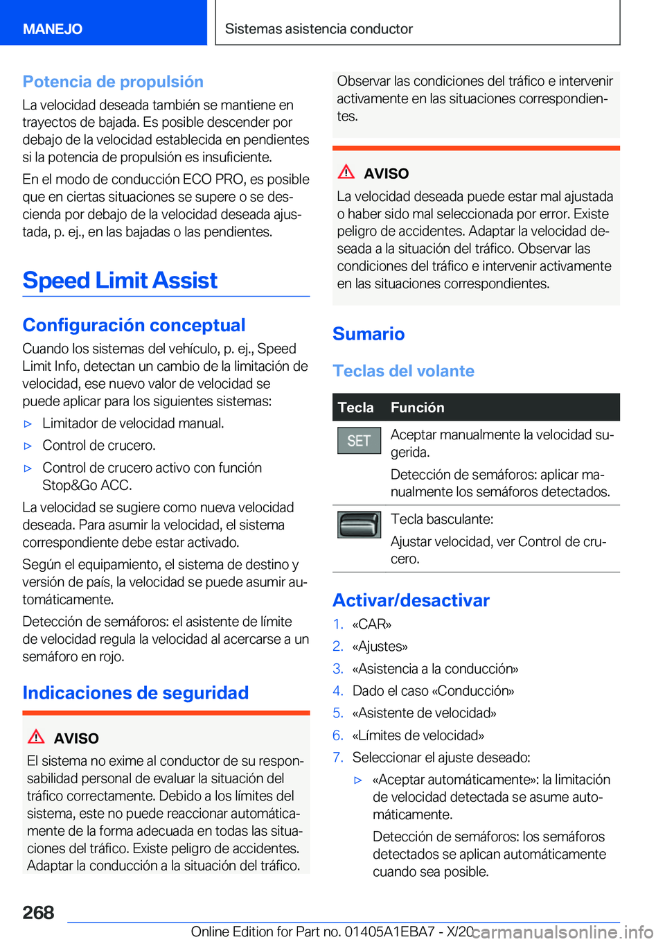 BMW 3 SERIES 2021  Manuales de Empleo (in Spanish) �P�o�t�e�n�c�i�a��d�e��p�r�o�p�u�l�s�i�