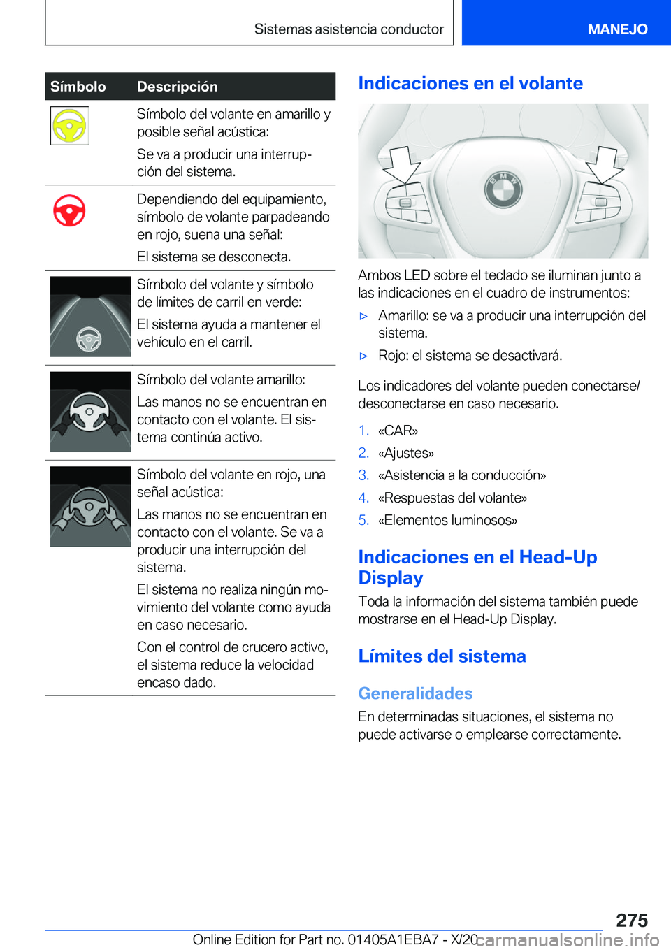 BMW 3 SERIES 2021  Manuales de Empleo (in Spanish) �S�