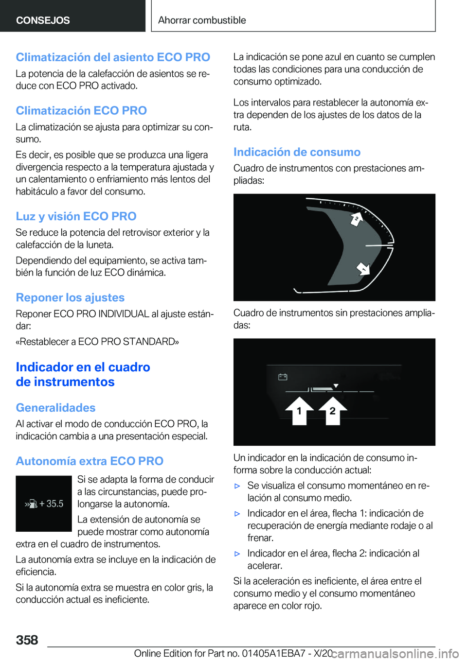 BMW 3 SERIES 2021  Manuales de Empleo (in Spanish) �C�l�i�m�a�t�i�z�a�c�i�