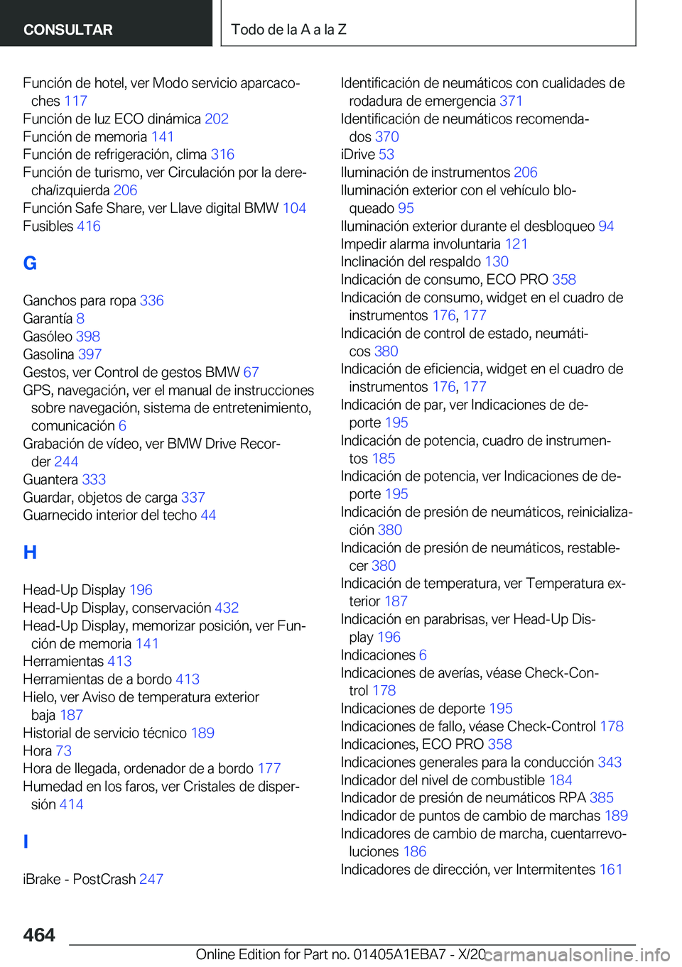 BMW 3 SERIES 2021  Manuales de Empleo (in Spanish) �F�u�n�c�i�
