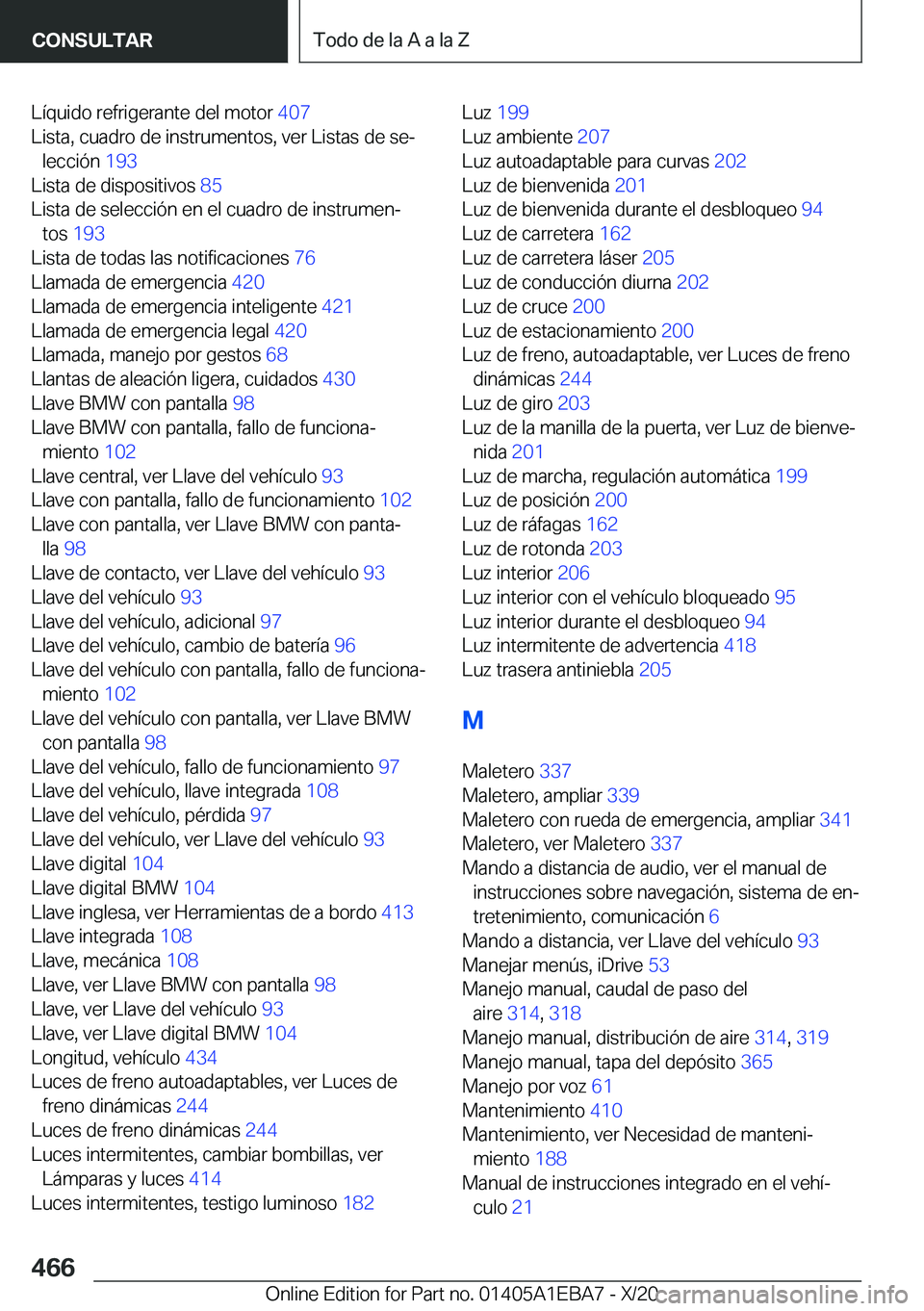 BMW 3 SERIES 2021  Manuales de Empleo (in Spanish) �L�