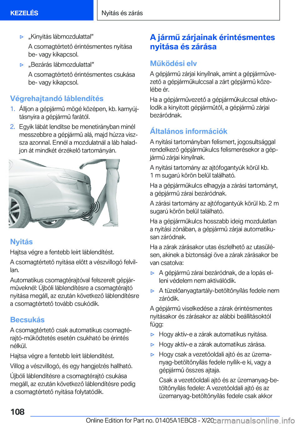 BMW 3 SERIES 2021  Kezelési útmutató (in Hungarian) 'xx�K�i�n�y�i�t�