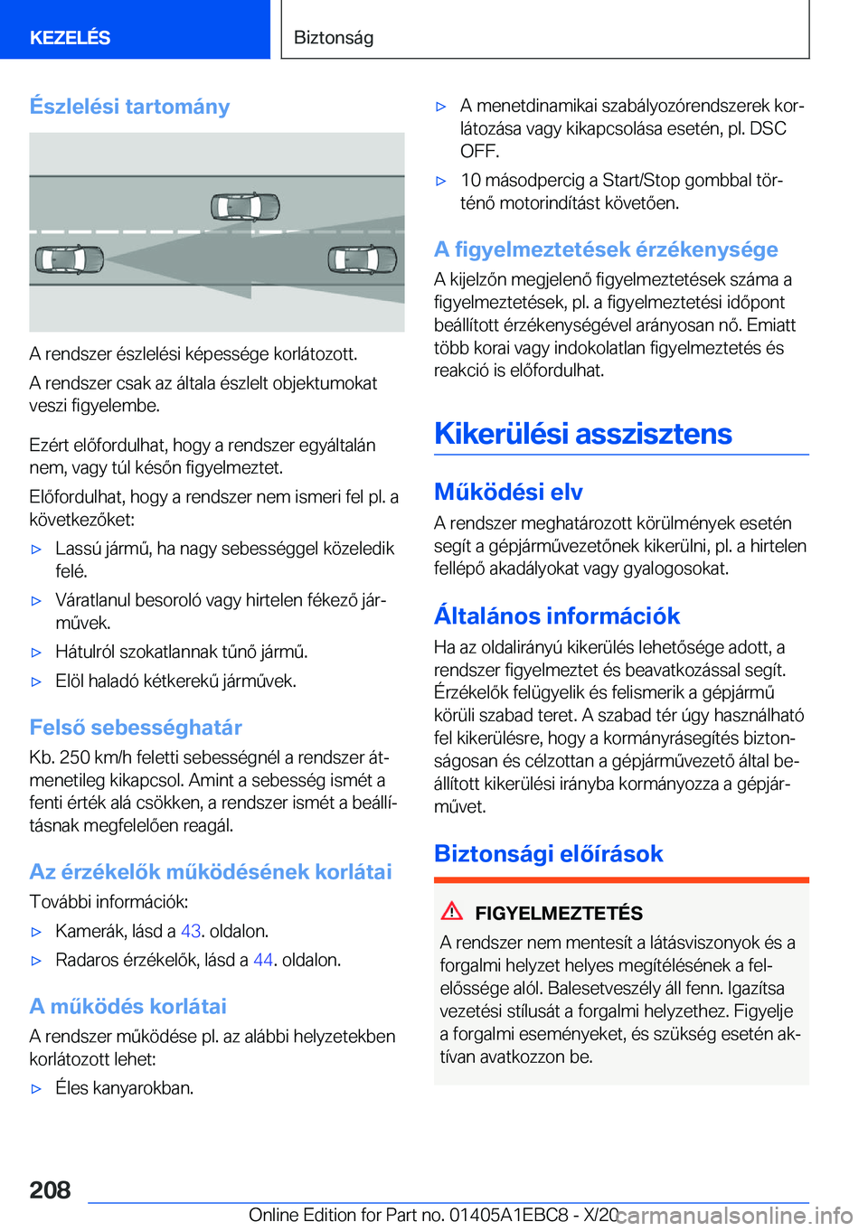 BMW 3 SERIES 2021  Kezelési útmutató (in Hungarian) �