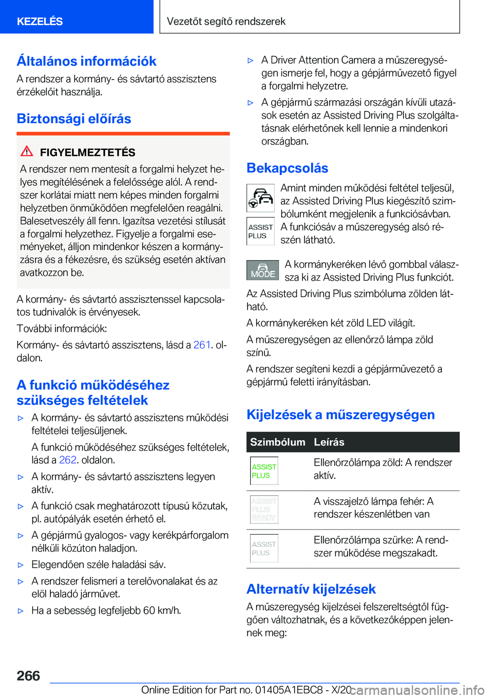BMW 3 SERIES 2021  Kezelési útmutató (in Hungarian) �