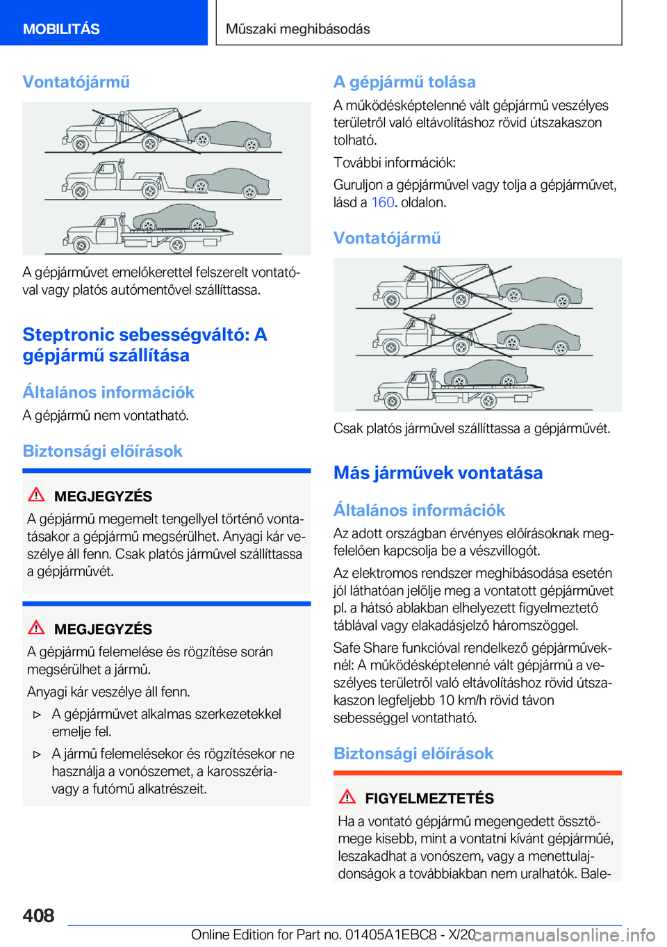 BMW 3 SERIES 2021  Kezelési útmutató (in Hungarian) �V�o�n�t�a�t�
