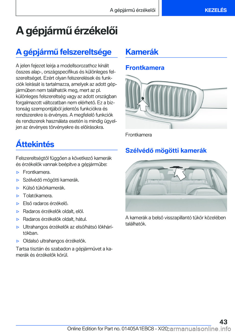 BMW 3 SERIES 2021  Kezelési útmutató (in Hungarian) �A��g�