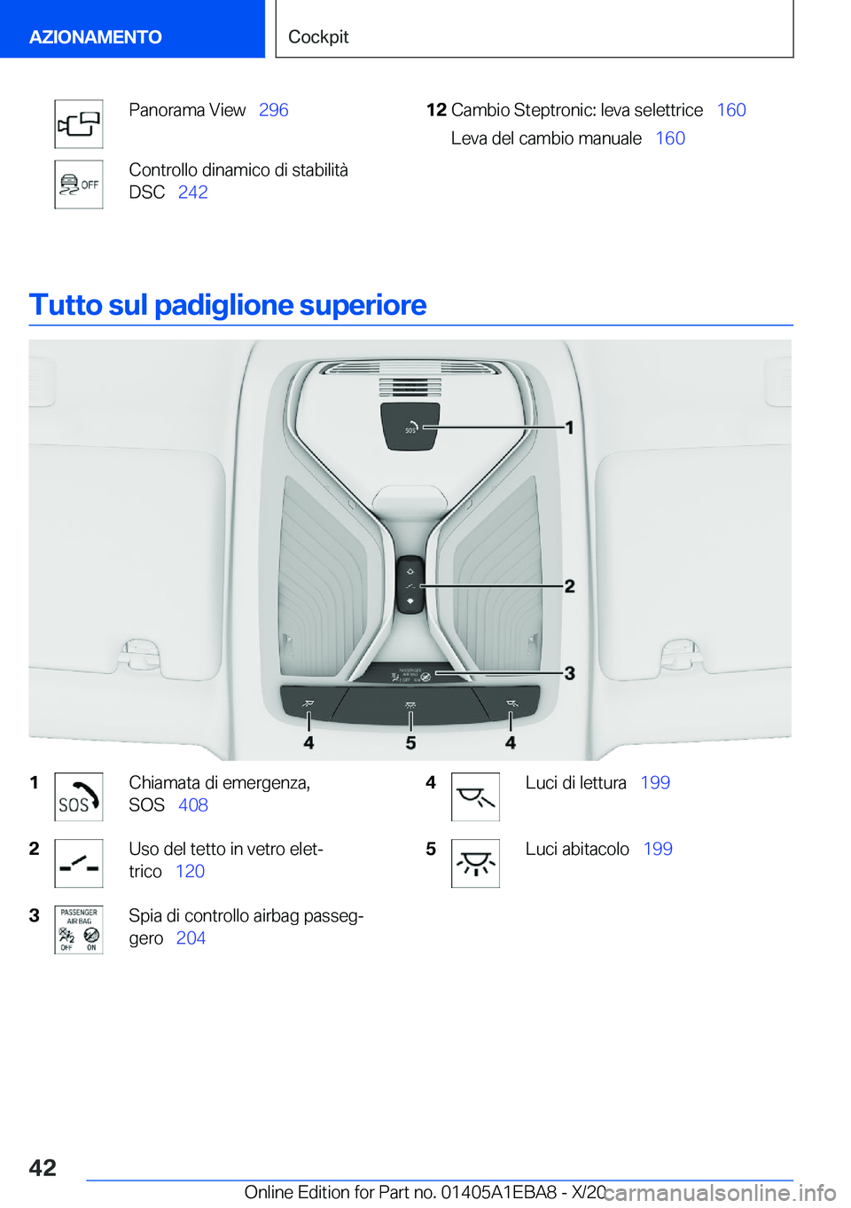 BMW 3 SERIES 2021  Libretti Di Uso E manutenzione (in Italian) �P�a�n�o�r�a�m�a��V�i�e�w\_�2�9�6�C�o�n�t�r�o�l�l�o��d�i�n�a�m�i�c�o��d�i��s�t�a�b�i�l�i�t�