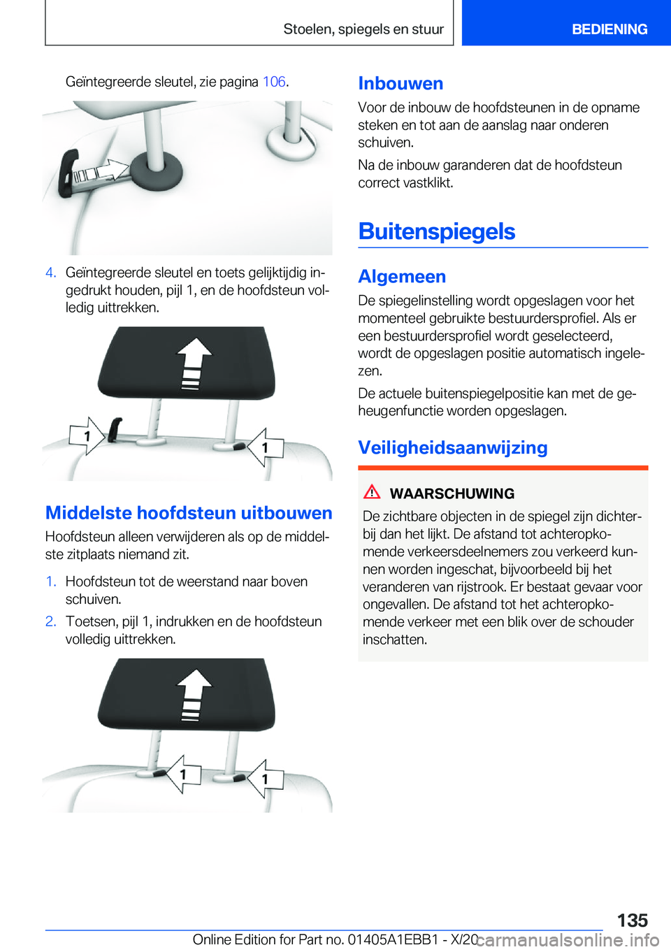 BMW 3 SERIES 2021  Instructieboekjes (in Dutch) �G�e�