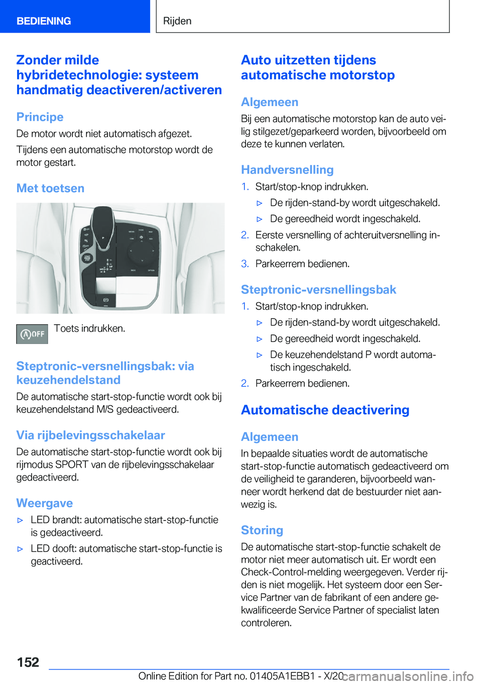 BMW 3 SERIES 2021  Instructieboekjes (in Dutch) �Z�o�n�d�e�r��m�i�l�d�e
�h�y�b�r�i�d�e�t�e�c�h�n�o�l�o�g�i�e�:��s�y�s�t�e�e�m
�h�a�n�d�m�a�t�i�g��d�e�a�c�t�i�v�e�r�e�n�/�a�c�t�i�v�e�r�e�n
�P�r�i�n�c�i�p�e�D�e��m�o�t�o�r��w�o�r�d�t��n�i�e�t��