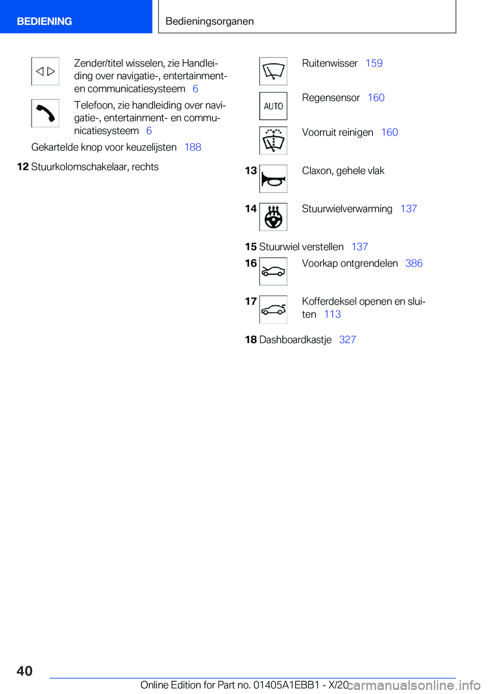 BMW 3 SERIES 2021  Instructieboekjes (in Dutch) �Z�e�n�d�e�r�/�t�i�t�e�l��w�i�s�s�e�l�e�n�,��z�i�e��H�a�n�d�l�e�ij
�d�i�n�g��o�v�e�r��n�a�v�i�g�a�t�i�e�-�,��e�n�t�e�r�t�a�i�n�m�e�n�t�-
�e�n��c�o�m�m�u�n�i�c�a�t�i�e�s�y�s�t�e�e�m\_ �6�T�e�