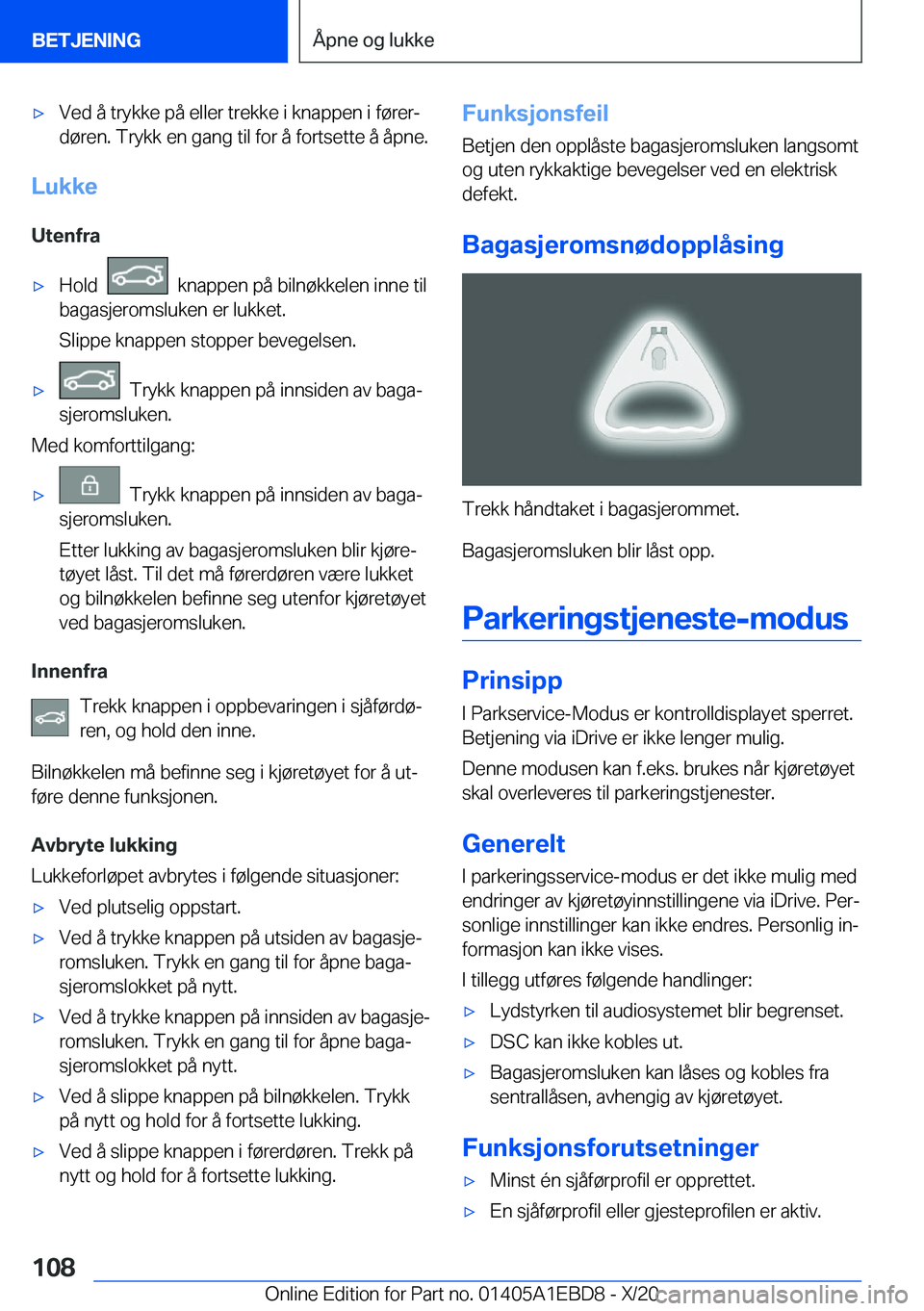 BMW 3 SERIES 2021  InstruksjonsbØker (in Norwegian) x�V�e�d��å��t�r�y�k�k�e��p�å��e�l�l�e�r��t�r�e�k�k�e��i��k�n�a�p�p�e�n��i��f�