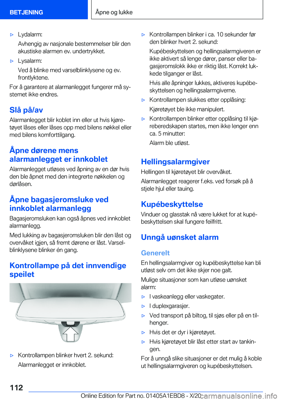 BMW 3 SERIES 2021  InstruksjonsbØker (in Norwegian) x�L�y�d�a�l�a�r�m�:
�A�v�h�e�n�g�i�g��a�v��n�a�s�j�o�n�a�l�e��b�e�s�t�e�m�m�e�l�s�e�r��b�l�i�r��d�e�n �a�k�u�s�t�i�s�k�e��a�l�a�r�m�e�n��e�v�.��u�n�d�e�r�t�r�y�k�k�e�t�.x�L�y�s�a�l�a�r�m�:
�