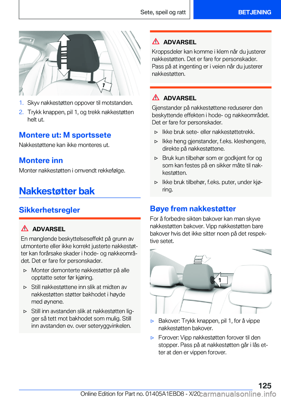 BMW 3 SERIES 2021  InstruksjonsbØker (in Norwegian) �1�.�S�k�y�v��n�a�k�k�e�s�t�